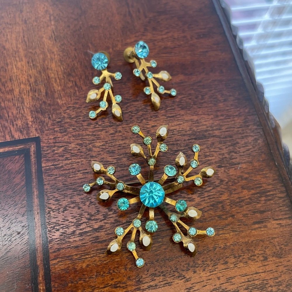 vintage costume jewelry set